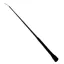 Country Direct Moulded Handle Dressage Whip Black 76cm